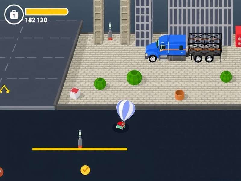 Experience the vibrant gameplay of Prompt Delivery Prompt Delivery Gameplay Screenshot